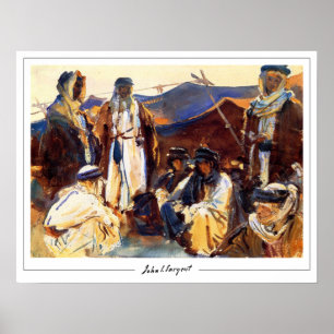 John Singer Sargent Zedign Art Poster #462-2