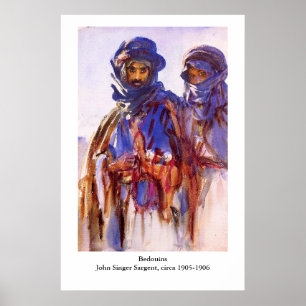 John Singer Sargent's Beduins Poster