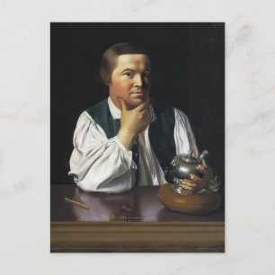 John Singleton Copley - Paul Revere Postkarte