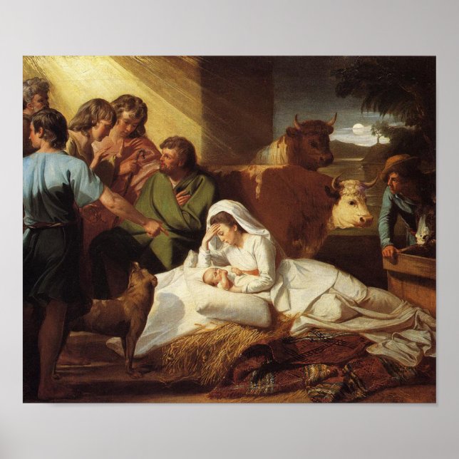 JOHN SINGLETON COPLEY-THE-NATIVITY-PRINT POSTER (Vorne)