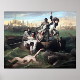 John Singleton Copley Watson und der Hai Poster