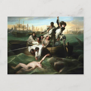 John Singleton Copley- Watson und der Hai Postkarte