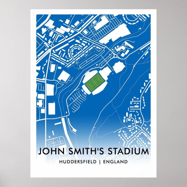 John Smiths Stadionposter - Zuhause von Huddersfie Poster (Vorne)