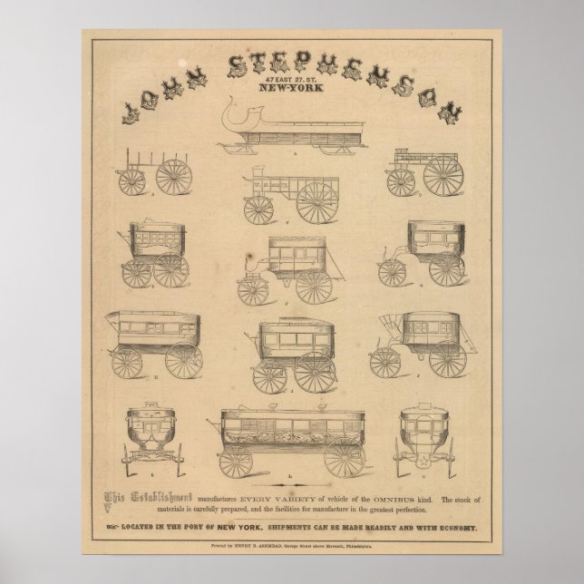 John Stephenson Poster (Vorne)