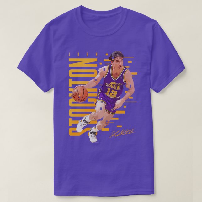 John Stockton T-Shirt (Design vorne)