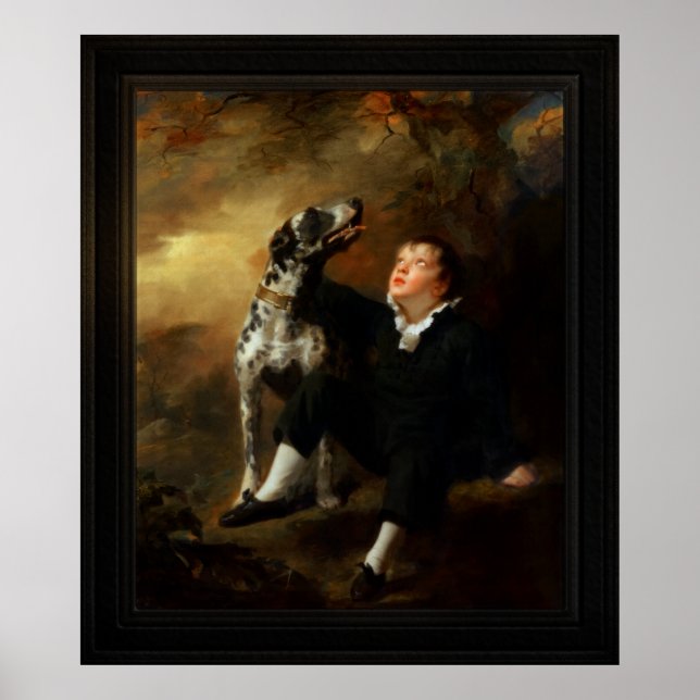 John Stuart Hepburn Forbes von Henry Raeburn Poster (Vorne)