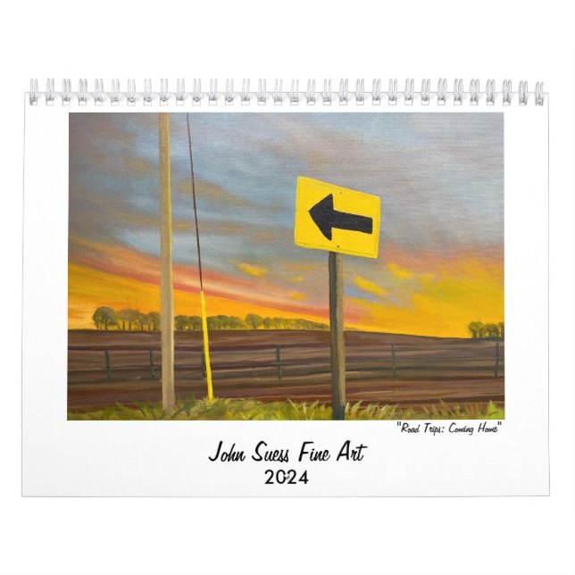 John Suess Fine Art 2024 Calendar Kalender (Titelbild)