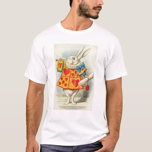 John Tenniel | Weißes Kaninchen T-Shirt (Vorderseite)