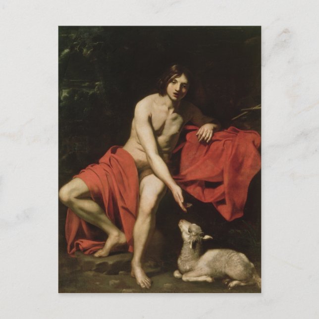 John the Baptist Postkarte (Vorderseite)