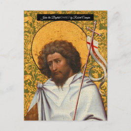John the Baptist Postkarte