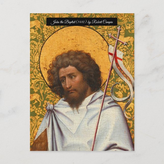John the Baptist Postkarte (Vorderseite)