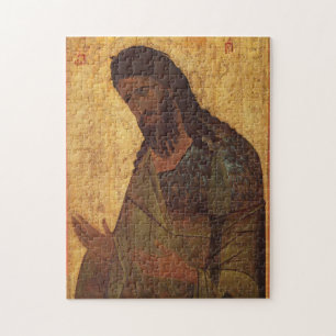 John the Baptist von Vysotsky Chin Orthodox Icon Puzzle