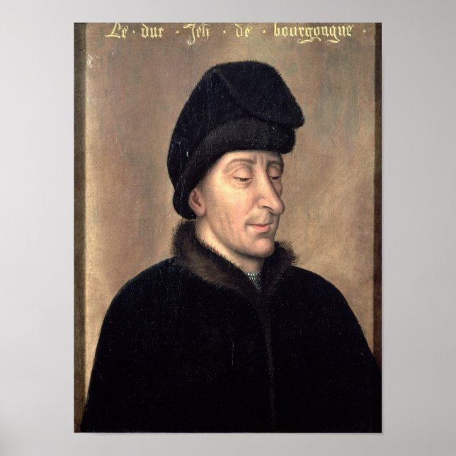 John the Fearless, Herzog von Burgund Poster (Vorne)