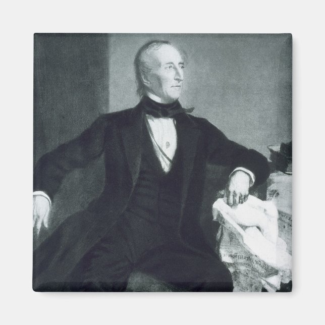 John Tyler, 10. Präsident der Vereinigten Staaten  Magnet (Vorne)