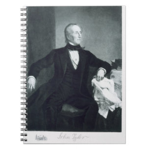 John Tyler, 10. Präsident der Vereinigten Staaten Notizblock
