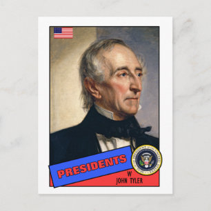 John Tyler Baseball Card Postkarte