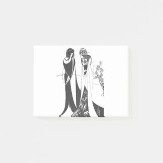 John und Salome, durch Aubrey Beardsley. HD Post-it Klebezettel