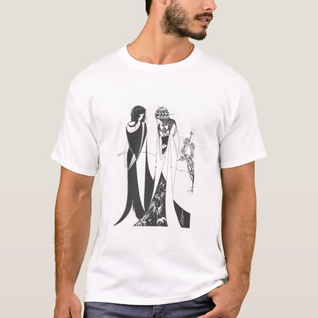 John und Salome, durch Aubrey Beardsley. HD T-Shirt (Vorderseite)