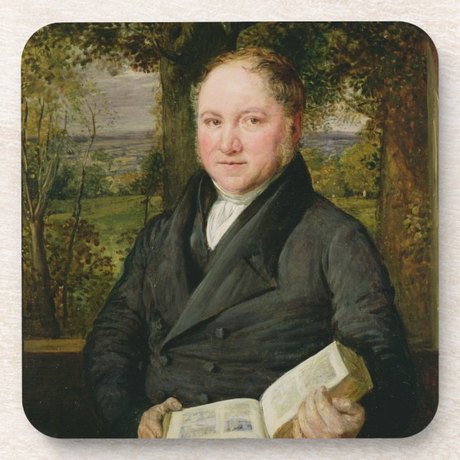 John Varley (1778-1842) 1820 (Öl auf Platte) Untersetzer (Vorderseite)