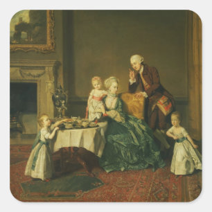 John Verney Quadratischer Aufkleber