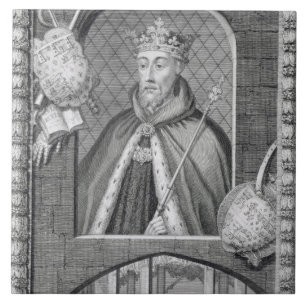 John von hagem, Herzog von Lancaster (1340-99) Fliese
