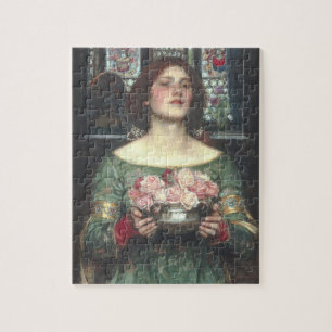 John W Waterhouse - Versammlung YE Rosebuds (1908) Puzzle