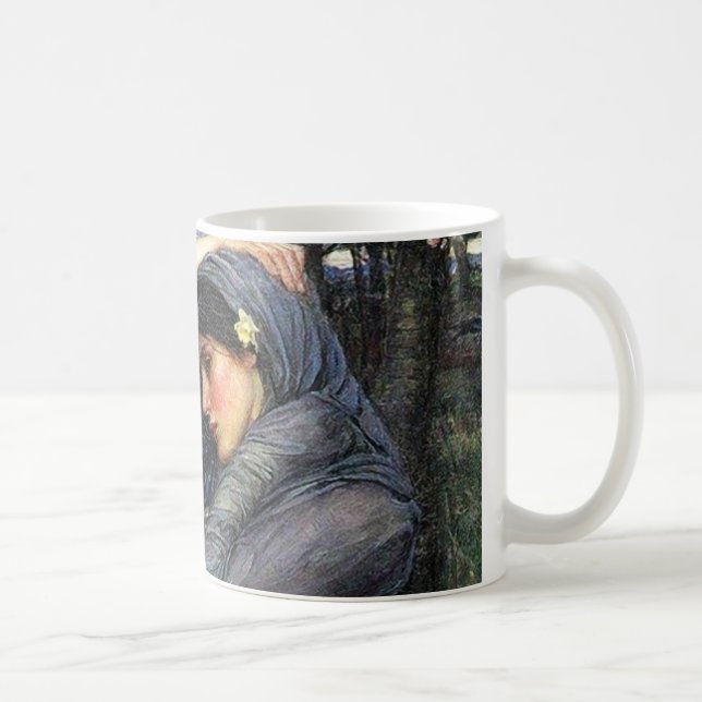 John Waterhouse Pre-Raphaelite Boreas Kaffeetasse (Rechts)