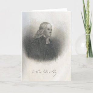 John Wesley-Methodistgründer Karte
