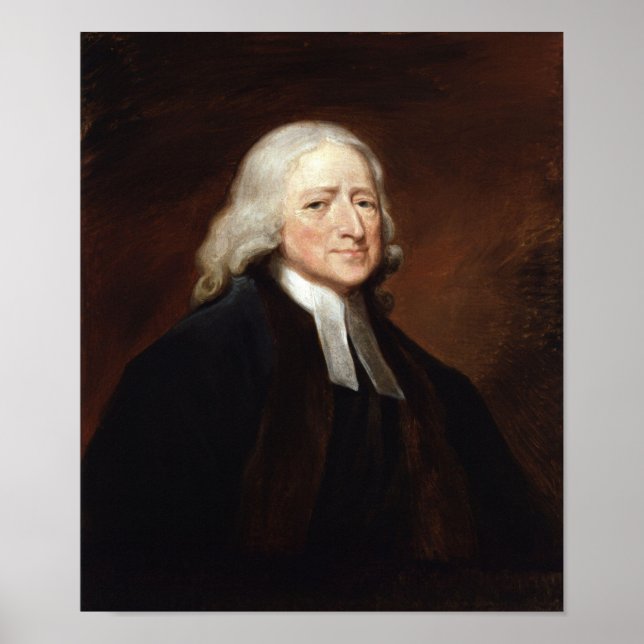 John Wesley Portrait - George Romney Poster (Vorne)