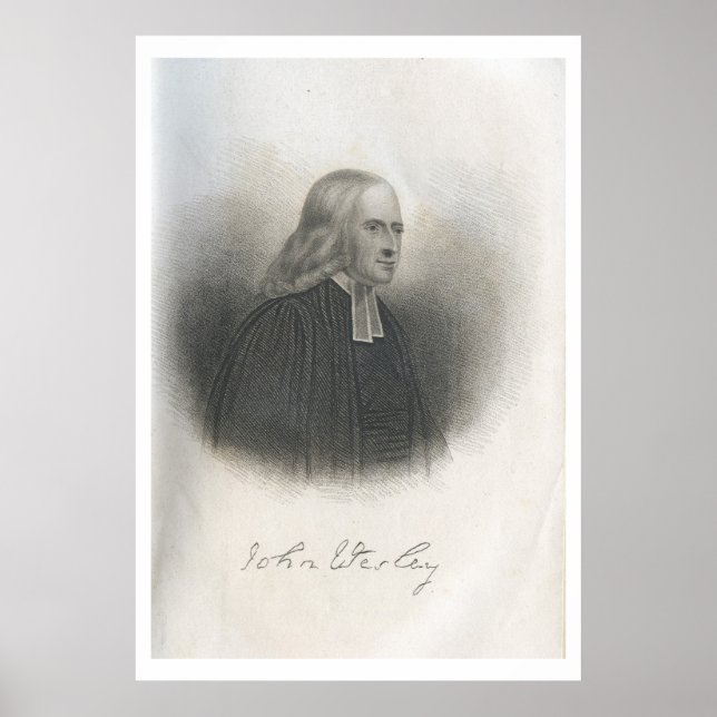 John Wesley Poster (Vorne)