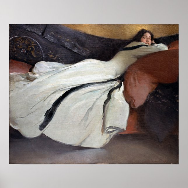 John White Alexander Repose Poster (Vorne)