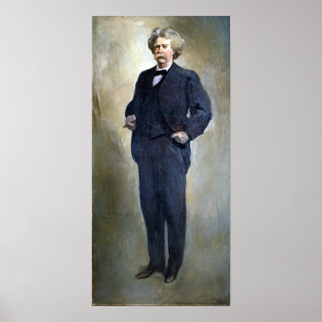 John White Alexander Samuel L. Clemens Mark Twain Poster (Vorne)
