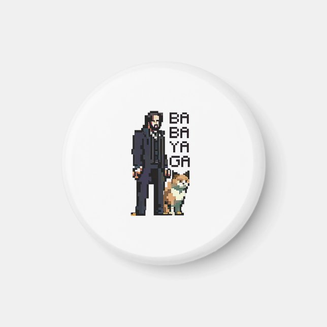 John Wick - Baba Yaga Magnet (Vorne)