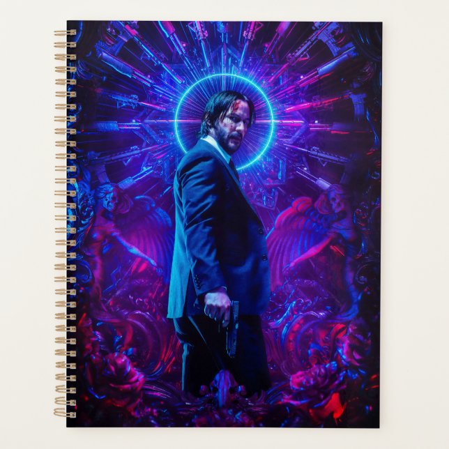 John Wick Inspiriert Notebook: Entfesseln Sie sich Planer (Vorderseite)