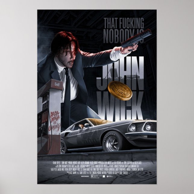 John Wick Poster (Vorne)