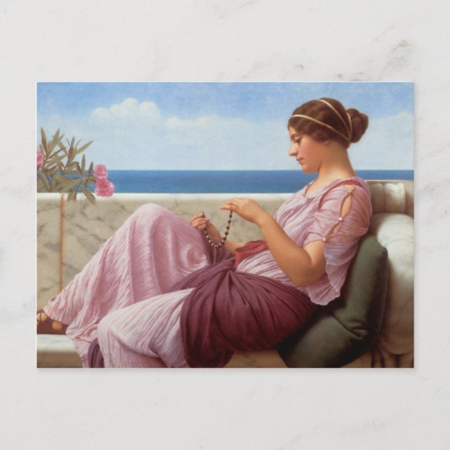 John William Godward - Ein Andenken Postkarte (Vorderseite)