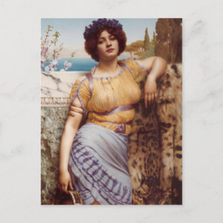 John William Godward - Ionisches Tanzmädchen Postkarte