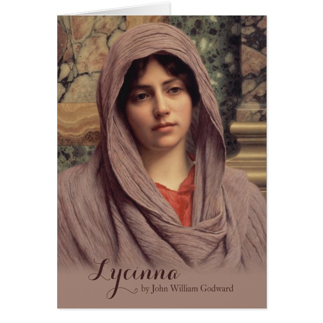 John William Godward Lycinna CC0372 Schöne Kunst (Vorne)