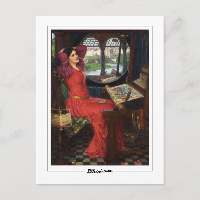 John William Waterhouse #14 - Fine Art Postcard Postkarte (Vorderseite)