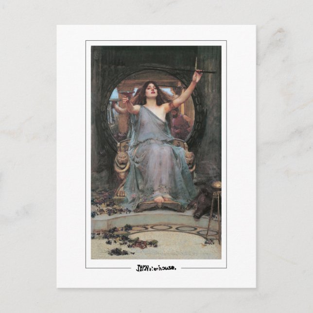 John William Waterhouse #21 - Fine Art Postcard Postkarte (Vorderseite)