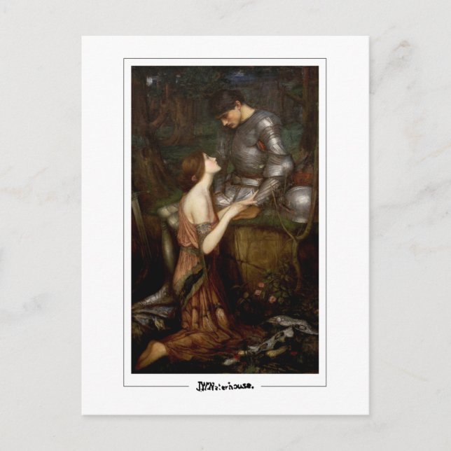 John William Waterhouse #2 - Fine Art Postcard Postkarte (Vorderseite)