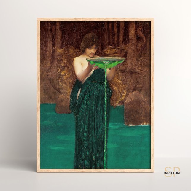 John William Waterhouse Circe Invidiosa Mythologic Poster (Von Creator hochgeladen)