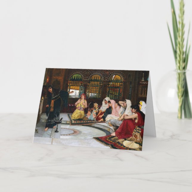 John William Waterhouse Consulting the Oracle Karte (Vorderseite)