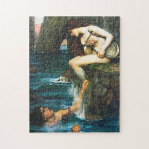 John William Waterhouse das Sirene-Puzzlespiel Puzzle