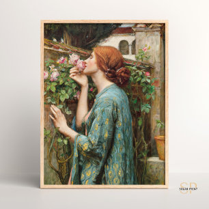 John William Waterhouse Das Soul der Rose 1908 Poster