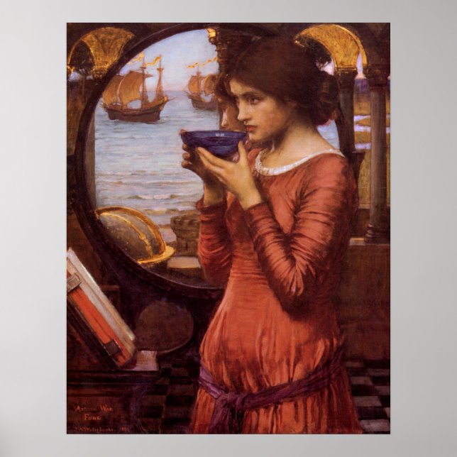 John William Waterhouse - Destiny Poster (Vorne)