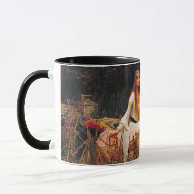 John William Waterhouse - die Lady von Shalott Tasse (Links)