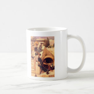 John William Waterhouse- Diogenes Kaffeetasse