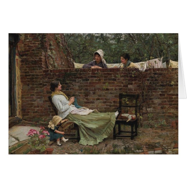 John William Waterhouse - Gute Nachbarn (Vorderseite (Horizontal))