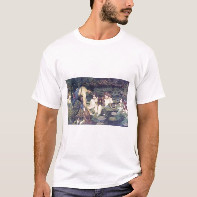John William Waterhouse - Hylas und die Nymphen T-Shirt (Vorderseite)